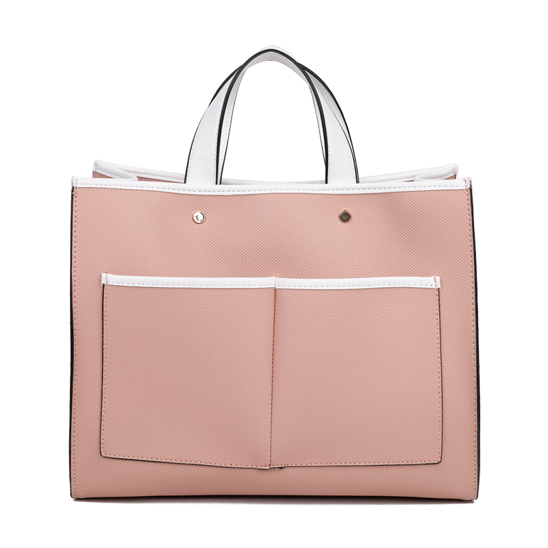 Pink Fashion Stylish Satchel Handbag - LF1919 - Click Image to Close